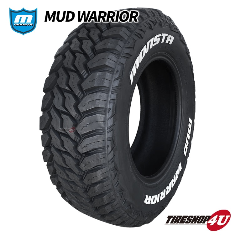 5%OFF！ 2022年製 MONSTA MUD WARRIOR 275/55R20 120/117Q LT ホワイト